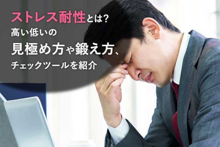 ストレス耐性とは 高い低いの見極め方や鍛え方 チェックツールを紹介 Hrドクター 株式会社jaic 記事 Articles Hrドクター 株式会社jaic