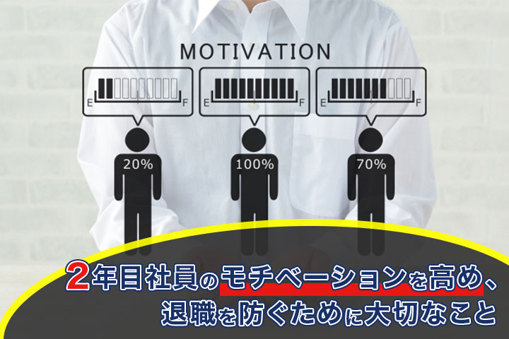 2年目社員のモチベーションを高め 退職を防ぐために大切なこと Hrドクター 株式会社jaic